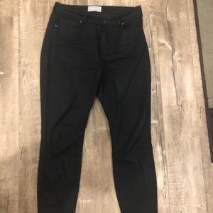 Everlane Black High Rise Skinny Jeans